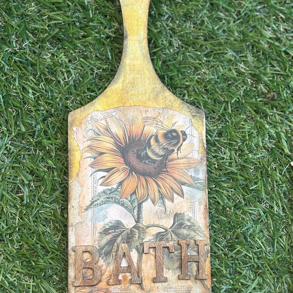 💗💗💗Handcrafted with‎ love farmhouse decor